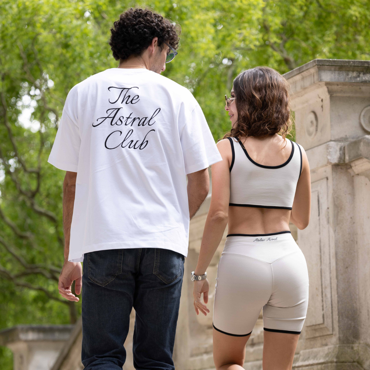Le T-shirt Oversize « The Astral Club » Homme
