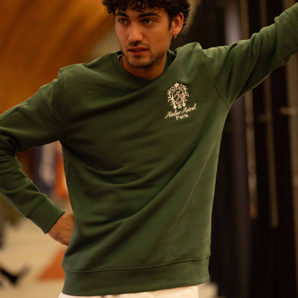 Sweat « Eclat d'Emeraude »